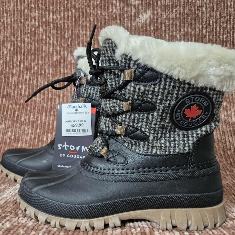 Storm by Cougar winter boots, new w/tag, size 7